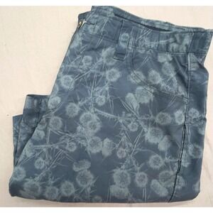 William Murray Golf Shorts Men 34 Blue Teal Dandelion Tartan Plaid Pockets Prep